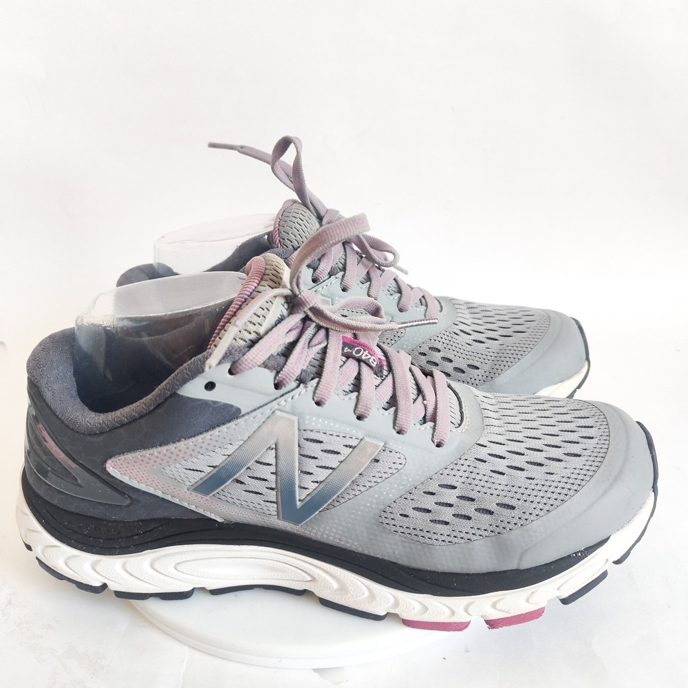 New Balance Shoes Womens 9 Lace Up Low Top Running Sneakers W840G04 Gray 840v4